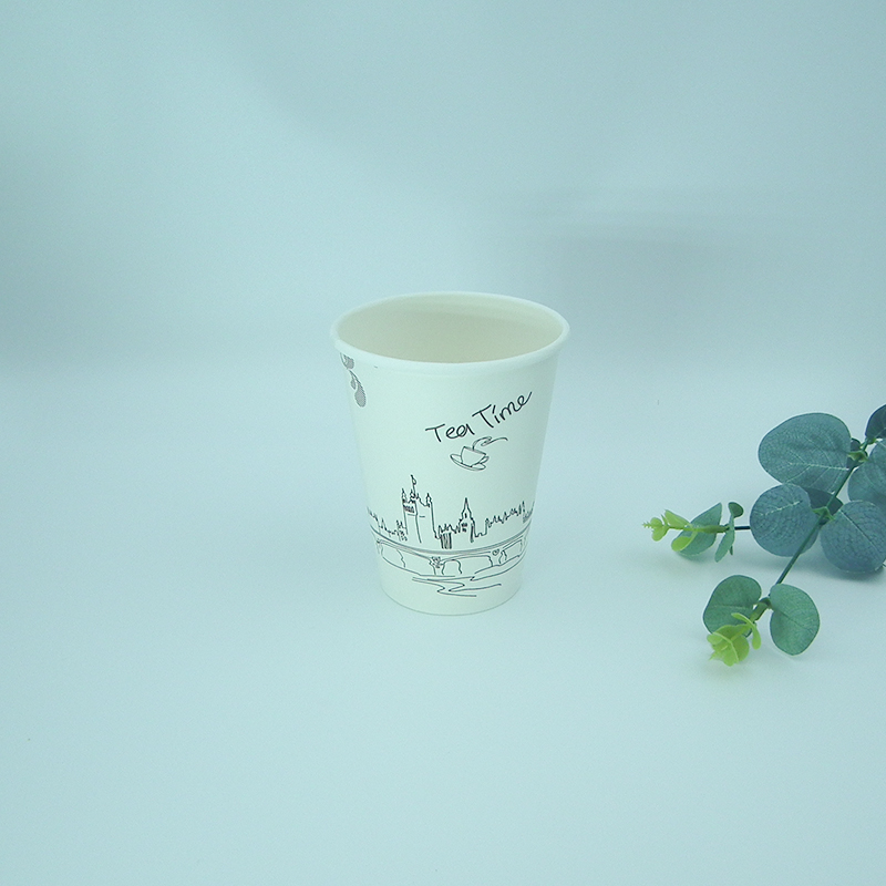bio-based single wall paper cup