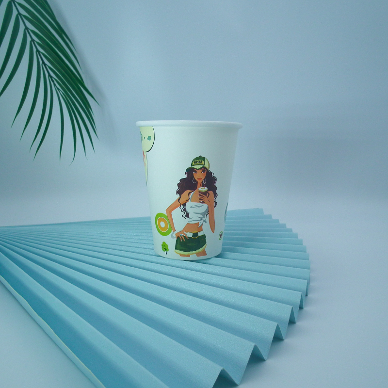 Compostable paper cup