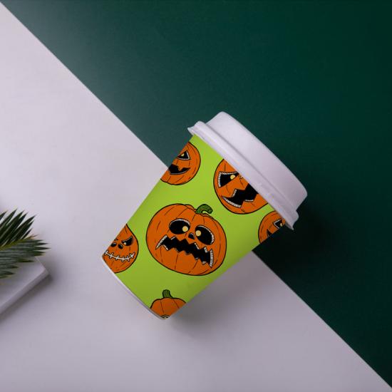 PLA 7Joz Disposable Single Wall Paper Cup