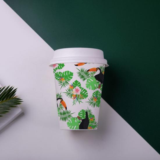 PLA 8oz Single Wall Paper Cup