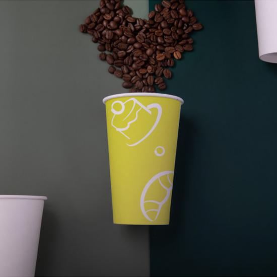 PE 12oz Single Wall Paper Cup