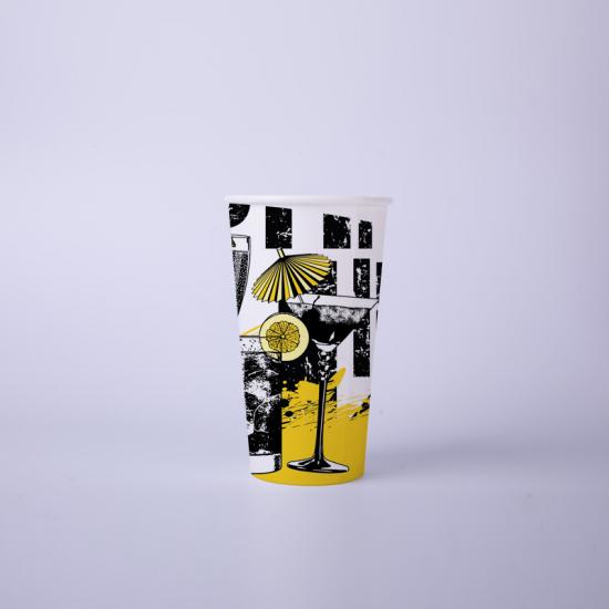 PE 20oz Single Wall Paper Cup