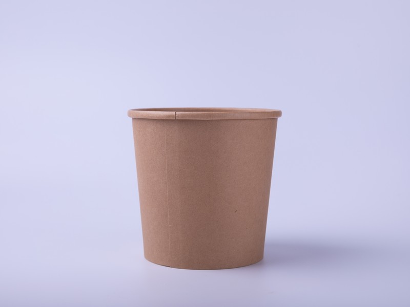 Plastic free paper cups and paper lids